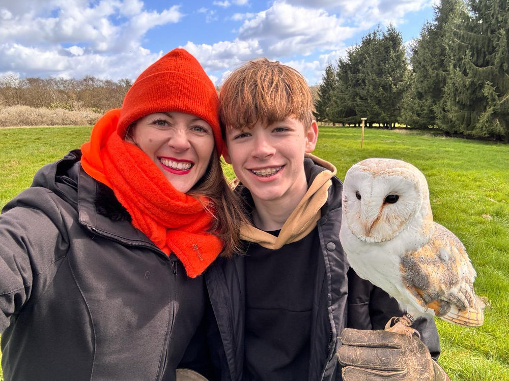 Alders product images layers Mother and son enjoying their experience from a Gift Voucher